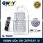 1+16 LED emergency light can equip with 12VDC solar panel transformer charging