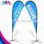 recycle lead promotion advertise teardrop flag for comapny