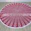 Turkish round towel mandala beach throw