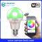 Led bulb new product energy saving wifi led light bulb indoor aluminum RGB colorful wifi light