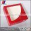Customized magnet paper gift box with clear pvc window
