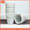 mug for sublimation wholesale cheap white porcelain round stacked coffee cup no handle tea mug