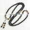 6mm-8mm Options Multilayer Tiger Eye and Obsidian Malas Prayer Beads Bracelet Good Fortune