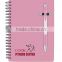 best selling notebook match pen for wholesale