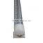 Shenzhen Victory Lighting 8 foot T8 44W 60W v shaped led tube light integrated led cooler light