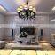 Diamand Art Glass Wall Home Wall , Elegant TV Background Wall Glass
