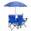 2015 high quality Umbrella Table Cooler Fold Up Beach Camping Chair