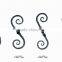 Forged/Cast Decorative Wrought Iron C/S Scrolls, Wrought Iron Metal Ornaments For Gates/Fences/Stairs/Railings Art.5152-5155
