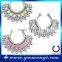 2016 More than 40 designs Zircon Fake Nose Ring Hoop Ring Nose Body Jewelry Fake Septum Rings Piercing wholesale style O 54