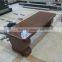 European style red granite bench for tombstones