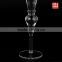 Wholesale Special design Bubble stem open wide mouth Coupe Champagne Glass