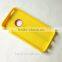 silicone yellow and pink funny cell phone accessories/silicone case cover