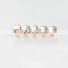 Manufacturer AgZnO Electrical Trimetal Rivet Contacts