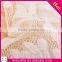 Fashion Negria guipure lace fabric PU leather garment lace fabric