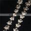 Manufacture Shining Rhinestone ,Plastic Rhinestone Mesh Trim