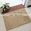 microfiber chenille anti-slip bath mat