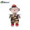 chinese toy manufacturers plush monkey toy with cloth