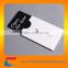 Preprinted plastic hotel key cards