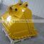 Excavator rock bucket with high quality made in china