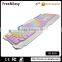 Rainbow key multimedia usb standard wired keyboard