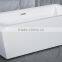 SUNZOOM UPC/cUPC certified resin freestanding bathtub, bathtub acrylic, small square bathtub sizes