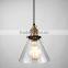E26 Modern Glass Suspension Lighting for Lobby Decration