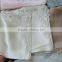 Vintage hand embroidered satin silk handkerchief