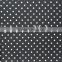 white dot on black polyester milk fiber Spandex print lycra fabrics