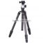 SUNRISE carbon fiber camera tripod with ballhead for digital camera from China factory