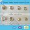 New design metal silver Cap Prong ring Snap Buttons