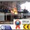 Coreless metal melting and casting furnace