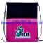 custom design polyester drawstring bag with your own logo