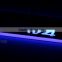 Car Welcome Pedal Decorative LED Light Door Still Rubbing Strip For Toyota RAV4 2013 2014 2015