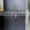 Supermarket black swing door steel cupboard