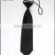 Solid Zip Up Uniform Neck Ties
