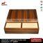 velvet custom jewelry box printed logo for ring storage