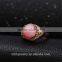 hot style rings 925 sterling silver ring inlaid natural Opal powder stone Ring factory wholesale