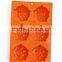 FDA/LFGB Flower Shaped Silicone Cake Pop Mold
