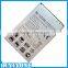 High quality capacity 3000mah original li-ion battery BL-53YH for lg g3