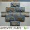 cheap and natural Chinese multicolor walll mushroom stone slate tile