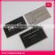 stainless steel black metal business card with printing