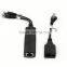 poe splitter cable industrial poe switch poe splitter 100m for cctv camera YJS-POE100M