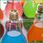 300ml lamp bulb shape beverage glass bottle,glass juice bottle