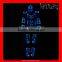 Programmable LED Tron Costume, Wireless DMX512 LED Robot Costume