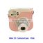 Fuji polaroid mini25 Instant Camera Leather Case Bag , Pink