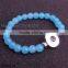 2015 New Product Snap Button Charm Jewelry Bracelet for Glass