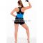 Blue Sport Corset Body Shaper Waist Trainer Workout Shaper Belt