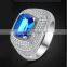 Unique Jewelry Fashion Jewelry Natural Stone With Standrad 316l Stainless Steel Ring