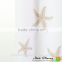 Starfish design embroidery Curtain shower for Bath room