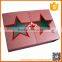 paper christmas gift box with window lid
